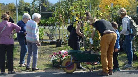 Le projet de magasin de producteurs Horizon fermier permettra aussi d’immerger totalement les élèves dans les activités commerciales, à la fois par les rencontres avec les professionnels et par le contact avec les habitants. ©Eplefpa Romans